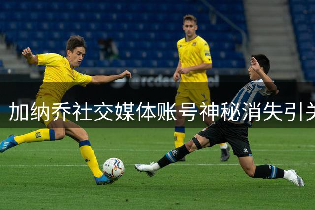 加纳乔社交媒体账号神秘消失引关注